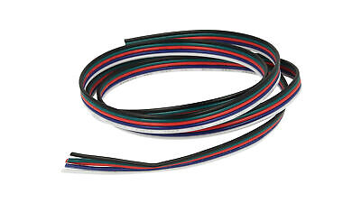 Cavo Filo Elettrico Penta Polare 5 X 0,25 mmq Per Striscia Led RGBW RGB+W 1