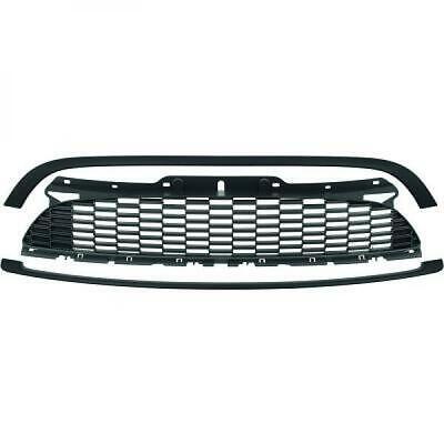 Calandra griglia Frontale Tuning 2006 - 2013 (look JCW) NERO OPACO R56/F56