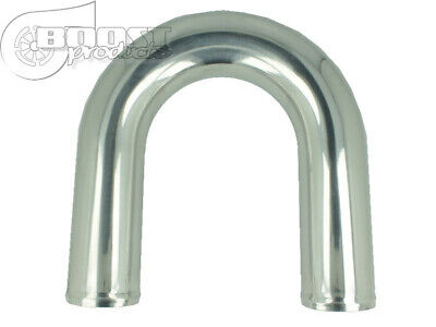 Gomito Curva 180 gradi in alluminio con diametro 89mm. Mandrino piegato.