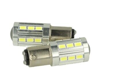 Lampada Led BAZ15D 1157 P21/4W 12V 24V 21 Smd 5730 Super Bianco Luminoso Piedi