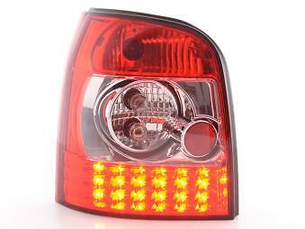 Coppia Fari Fanali Posteriori Tuning LED A4 Avant (B5) 95-00 Rossi