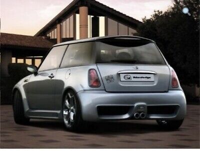 Body Set Ästhetik Komplett Tuning One COOPER S 2001> 2006 Brutus Erweitert