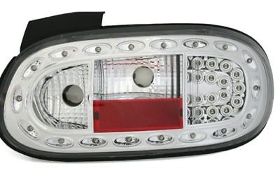 Coppia Fari Fanali Posteriori TUNING MX5 NB 1998 > 2005 CROMATI