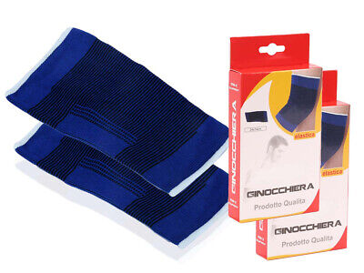 2 Ginocchiere Elastiche Palestra Ginocchiera Sportiva per Uomini e Donne Colore