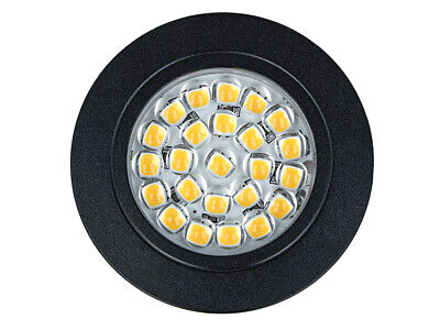 Faretto Led Da Incasso Dimmerabile Touch On Off Carcassa Nera Luce Neutro