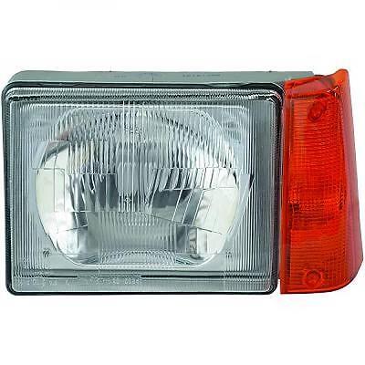 Faro fanale anteriore Destro PANDA 1986 -> 1993 H4 freccia gialla arancione