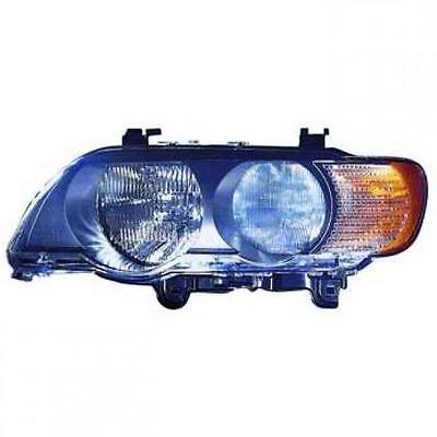 Faro fanale anteriore Destro X5 E53 99-03 H7+HB3 con motorino reg elettrica
