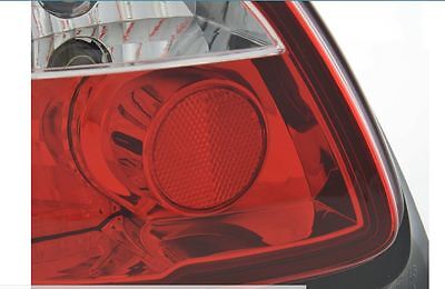 Coppia fari fanali posteriori TUNING 206 98-05 3/5 porte ROSSO/BIANCO