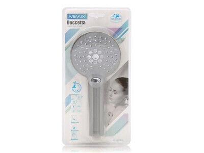 Cornetta Soffione Doccia Grande 11cm Con 1 Getto Alta Pressione Tondo