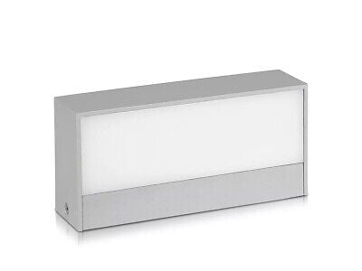 Applique Lampada Led Da Parete Rettangolare 9W 3000K Up-Down Doppio Fascio