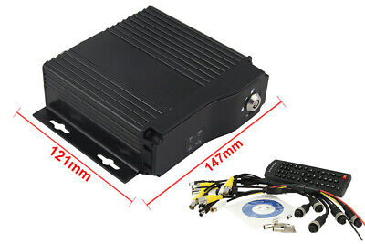 Mobile DVR 4 Canali Videoregistratore 12V 24V Per Auto Camion Camper Scatola