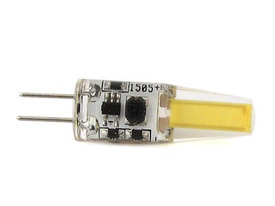 Lampadina LED Bispina G4 AC/DC 12V 2W=30W Smd 1505 Bianco Freddo 360 Gradi Con S