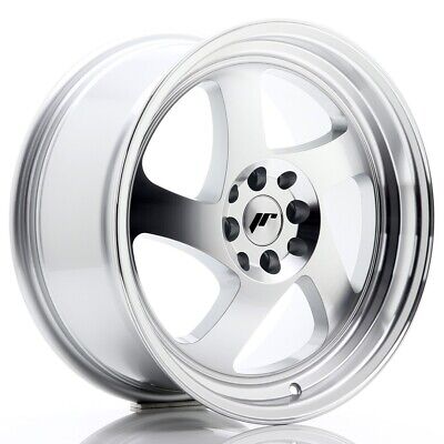 Cerchi JR JR15 17x8 ET35 5x108/114,3 Argento lavorato