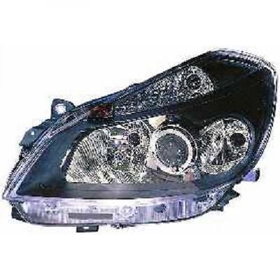 Faro fanale anteriore Sinistro CLIO 08-09 VALEO H7+H7+H1 per reg elettri