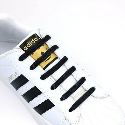 12 Pezzi Lacci Scarpe Elastici In Silicone Senza Nodo per Bambini e Adulti 3cm