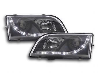 Coppia Fari Fanali Anteriori Tuning Dayline Luci Diurne Octavia  1Z 04-08