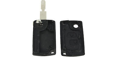 Guscio Chiave Telecomando 2 Tasti Con Lama NE78 Batteria Su Circuito Senza