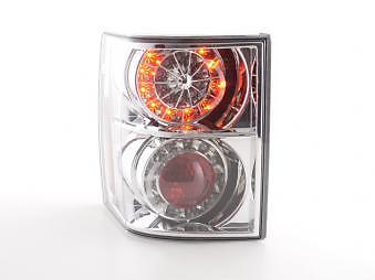 Coppia Fari Fanali Posteriori Tuning LED LTI Range 02-05 cromat