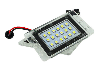COppia Kit Luci Targa Led Per 850 V70 XC70 12V 3W Canbus Bianco No Errore