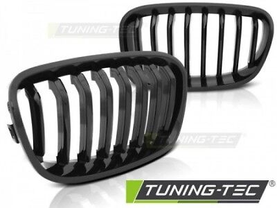 Coppia Set Griglie Reni Tuning F20 F21 11-12.14 Nero Lucido