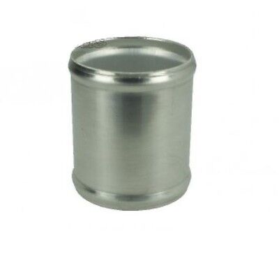 Manicotto Giunto Tubo Raccordo Connettore ALLUMINIO (7,5cm) 25mm con Bordino