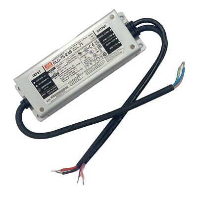 MeanWell ELG-75-24B-3Y Alimentatore Dimmerabile 0-10V PWM Resistenza IP67 75W