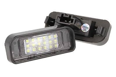 Kit Luci Targa Led Benz W220 S-Class 1999-2005 Bianco Canbus No Errore