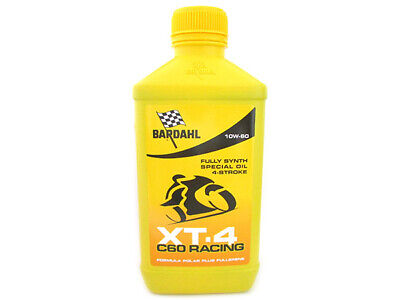 BARDAHL XT-4 C60 Racing 10W60 Lubrificanti Olio Motore Moto 4 Tempi Per