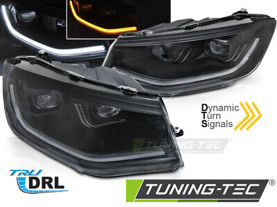 FARI TUBO LUCE NERA DRL SEQ per CADDY 20-