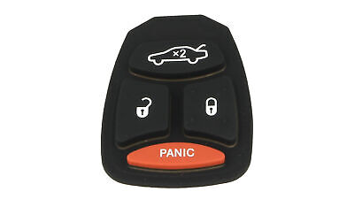 Gommino 4 Tasti Ricambio per Telecomando Guscio Chiave Auto