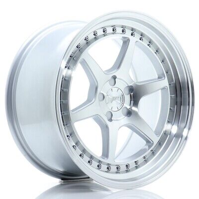 Cerchi JR JR43 18x9,5 ET15-35 5H BLANK Silver con superficie lavorata