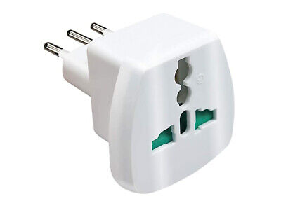 Convertitore Adattatore Viaggio Da Spina Italiana 10A 2P+T A Presa UK USA AUS