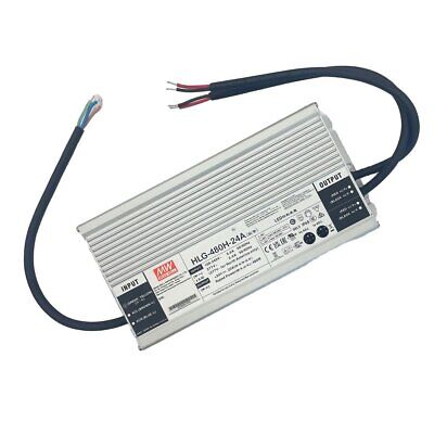 <p>MeanWell HLG-480H-24A Alimentatore IP67 480W 24V 20A Input 220V e 110V </p>