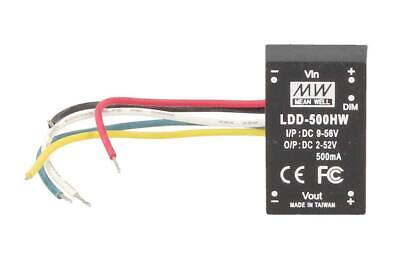 DC/DC Step Down Converter Meanwell LDD-500HW 500mA da DC9-56V a DC2-52V <p