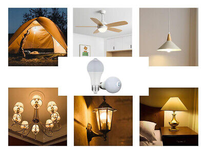 Lampada A Led E27 Con Sensore Movimento Infrarossi 12W 1050 Lumen A60 4200K