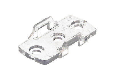 Clip Guida Gancio per Fissaggio a Muro del Profilo Barra Canalina Alluminio Quad