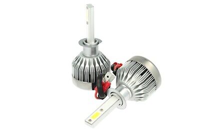 Kit Full Lampada Led Cob H1 20W 12V 24V Bianco 6000K Per Abbagliante e