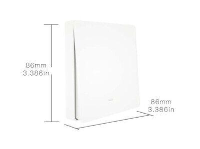 Interruttore Da Parete Wireless WiFi + RF 433 Con 1 Tasto Attacco Semplice Dove