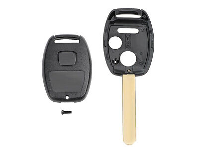 Guscio Chiave Telecomando 3 Tasti con Lama HON66 Batteria Su Circuito Senza