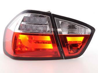 Coppia Fari Fanali Posteriori Tuning LED serie 3 E90 Limo 05-08 rosso/chiaro