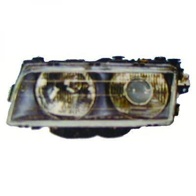 Faro fanale anteriore XENON Destro Serie7 E38 94-98 BOSCH D2S+H7 chromeline