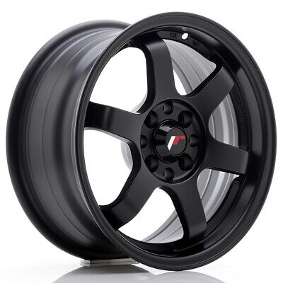 Cerchi JR JR3 15x7 ET25 4x100/108 nero opaco