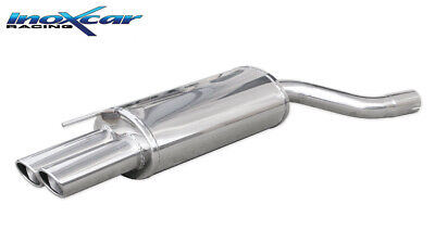 E46 320D (150CV) 1999-- Posteriore con uscita 2 x ovale 90×70 mm