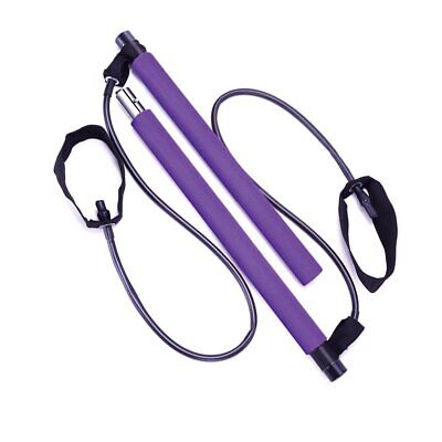 Barra da Pilates Portatile con Fascia di Resistenza e Anelli Multiuso Colore