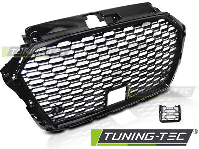 GRIGLIA SPORT NERA LUCIDA adatta per AUDI A3 (8V) 17-