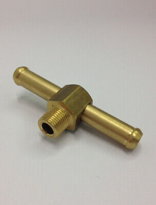 MALPASSI RACCORDO 1/8 NPT X 2 A MM8 180 Gradi