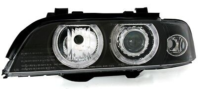 Angel Eyes Fari per 5er E39 Neri