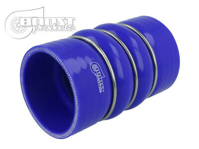 Connettore in silicone con doppia gobba. 51mm. blu