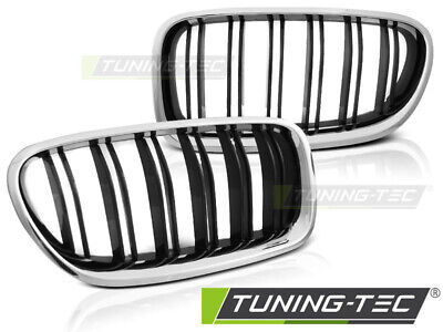 GRILLE CHROME GLOSSY BLACK SPORT LOOK fits F10 / F11 10-16