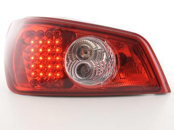 Coppia Fari Fanali Posteriori Tuning LED 306 3/5 porte 93-96, rosso
